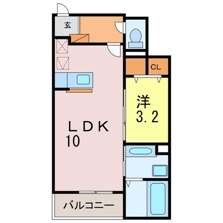 リッツコートの物件間取画像